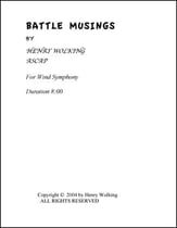 Battle Musings Concert Band sheet music cover
